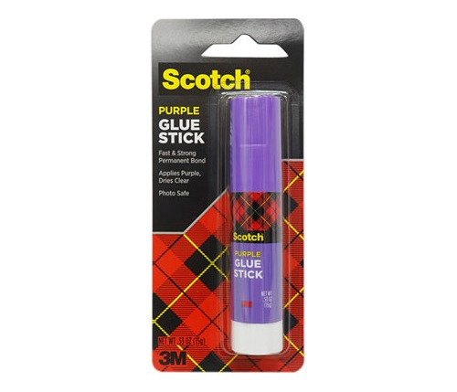 Pega Barra Scotch Purple Glue Stick Pack 2 Unidades