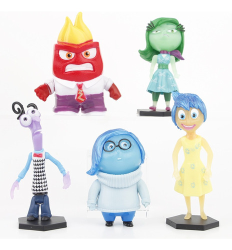 5pcs Inside Out 2 Figura Juguete Modelo Niños Navidad Regalo