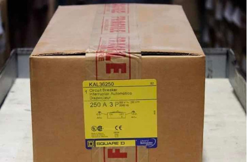 Interruptor Termomagnetico Square D 3x250 Amp Kal36250 Nuevo