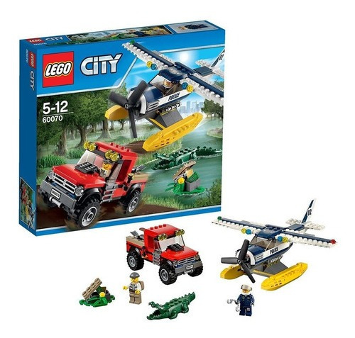 Lego City 60070 Persecución En Hidroavión