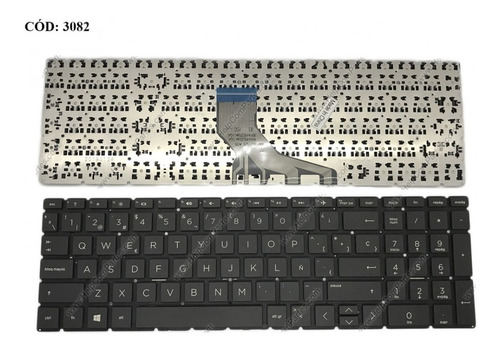 Teclado Hp 15-da 15-db 15-dx 15-cw 15-cr 15-cs 250 255 G7 