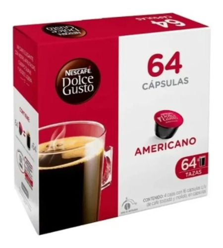 Nescafé Dolce Gusto Café Americano 64 Cápsulas