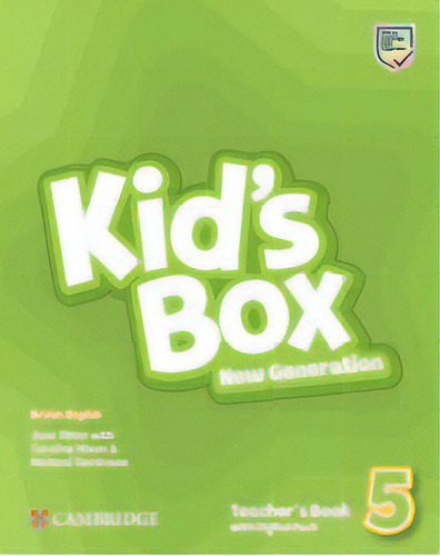 Kid's Box New Generation 5 - Teacher's Book With Digital Pack, De Ritter Jane & Nixon Caroline & Tomlinson Michael. En Inglés, 2023