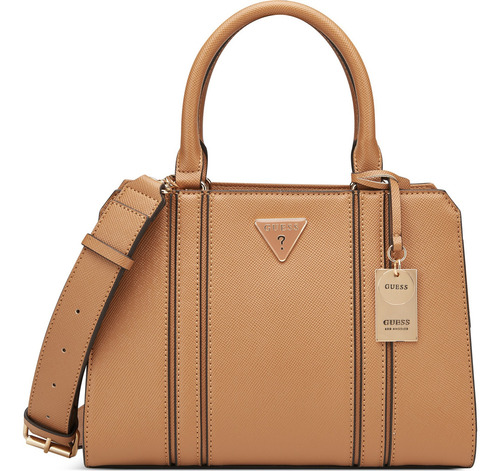 Bolsa Guess Factory Eg959806-cam Acabado de los herrajes Níquel Color Marrón claro Correa de hombro Marrón claro Diseño de la tela Lisa