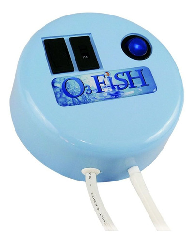 O3 Fish Gerador Ozônio Aquário Água Doce Marinho bivolt