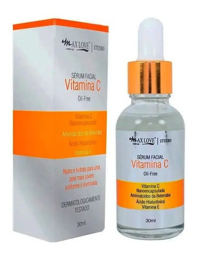 Imagem 3 de 9 de Kit Sérum Facial Rosa Mosqueta Para Pele E Serum Vitamina C