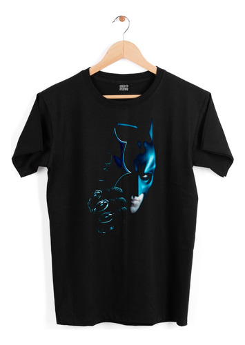 Playera Hombre - Negra- Batman Dark Knight Christian Bale