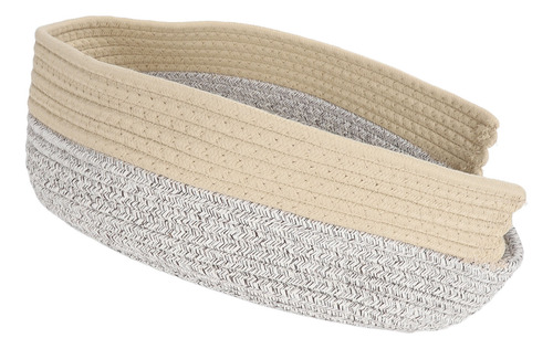 Cama Tejida Para Gatos, Redonda, De Algodón, Con Forma De Cu