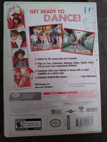 Disney High School Musical Dance 3 / Senior Year (Usado)