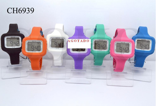 Reloj De Dama Marca Soho Deportivo Colores Varios Ch6939