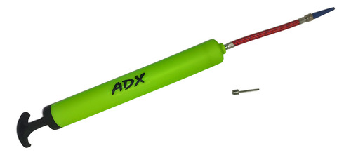 Bomba De Aire Manual Adx Para Inflar Balones Varios Colores Verde Lima