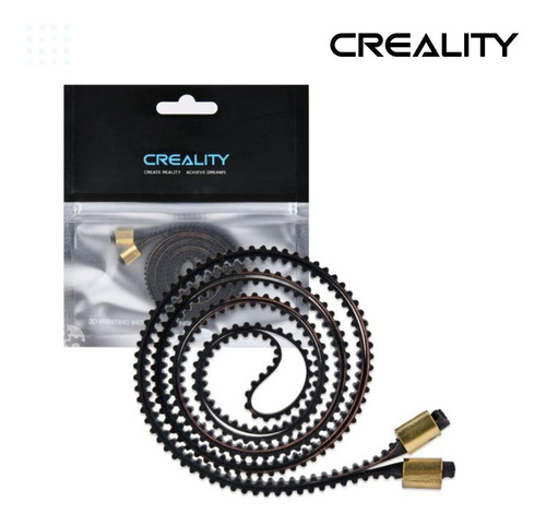 Imagem 1 de 5 de Kit Correia Dentada Gt2 Eixo X Para Creality Ender-3