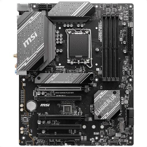 Tarjeta Madre Msi B760 Gaming Plus Wifi Ddr5 M.2 Usb-c 1700