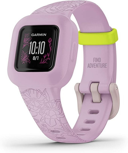 Garmin Vivofit Jr 3 Kids Lilac Floral Reloj Smartwatch Niños