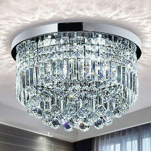 Saint Mossi Modern K9 Crystal Raindrop Chandelier Lighting M