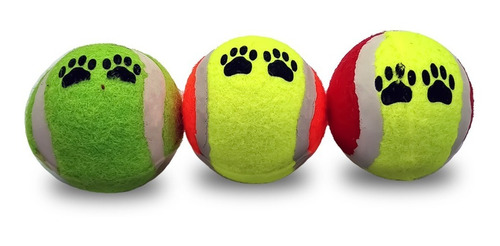 Pelotas Tenis Para Mascota X3-otec