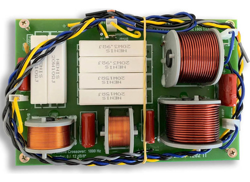 Divisor Frequência 2 Vias 1200w Rms Passivo Nenis Df1202ti