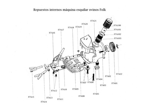 Set Conector Folk F7a