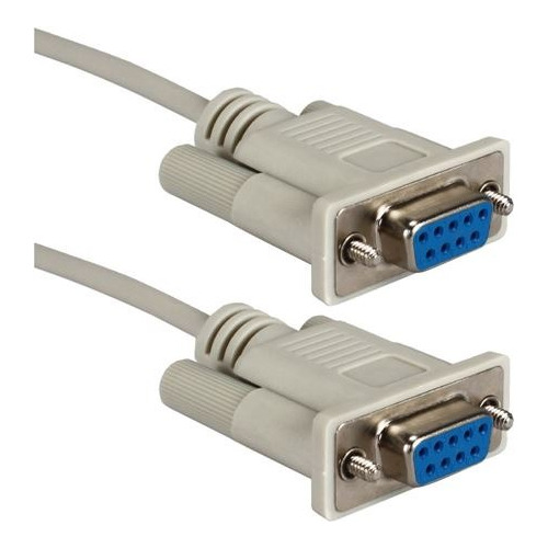 Db9 Serial 232 Cable Ficha M-h - H-h Y M-m 1.2 Y 1,8 Mts