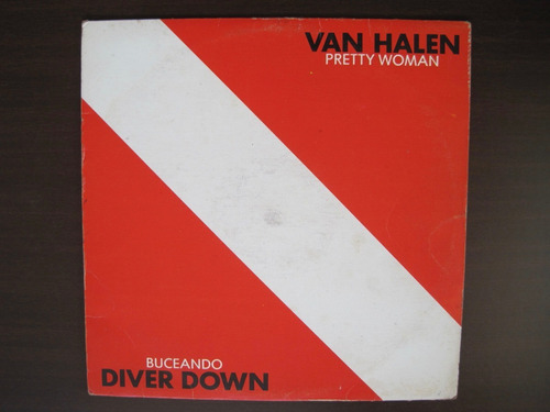 Van Halen Diver Down Pretty Woman 1982 Disco Wea Vzla Rock