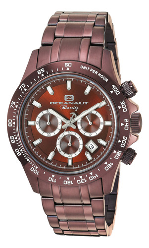 Oceanaut Mens Biarritz Cuarzo Reloj De Acero Inoxidable Casu