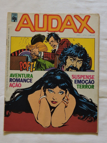 Audax Nº 4  1977 Ed. Abril  44 Paginas 