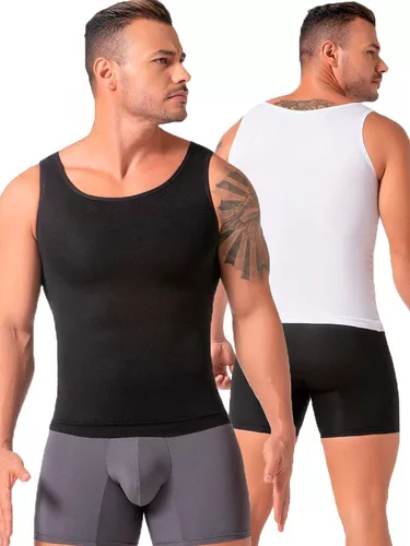 FAJAS PARA HOMBRES FAJA REDUCTORA DE HOMBRE MEN BODY SHAPER SWEAT CONTROL  TANK