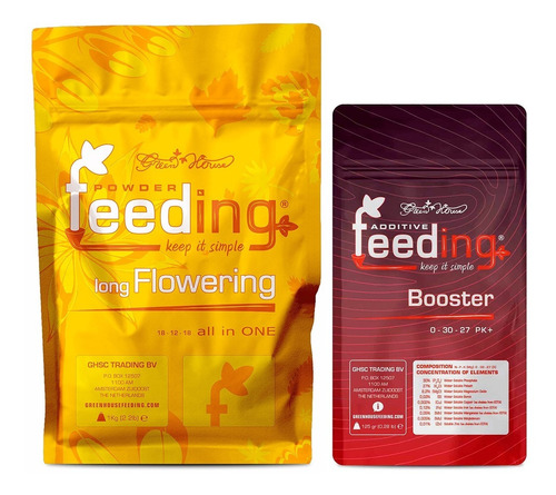 Fertilizante Powder Feeding Long 1kg Pk Booster 125grs