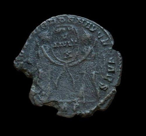 Moneda Imperio Romano Maiorina Del Usurpador Magnencio 