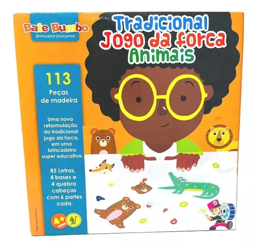 Conjunto Jogos Educativos Madeira Pedagógicos Brinquedo (Bate