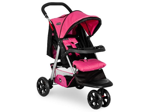 Coche Paraguas Paseo Bebeglo Rs-1319 Fucsia /cdjuguetes