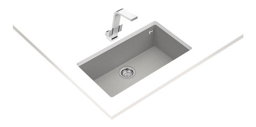 Bacha de Cocina Teka Square 72 40 Tg Granito Stone Grey Tegranite