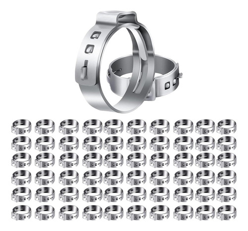- Abrazaderas Pex V060pcs De 1/2 Pulgada, Manguera De Acero