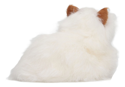 Muñeca De Gato Simulada De Felpa Suave Que Abre Los Ojos, Re