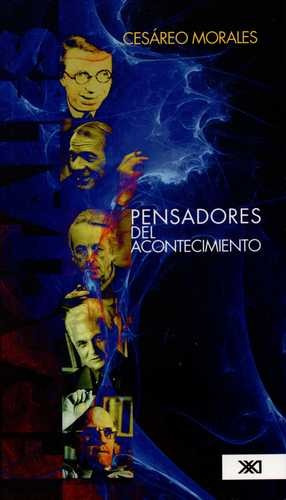 Libro Pensadores Del Acontecimiento