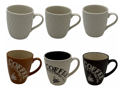 Taza Desayuno Bar Cafeteria 200 Ml Decorativas Hermosas 