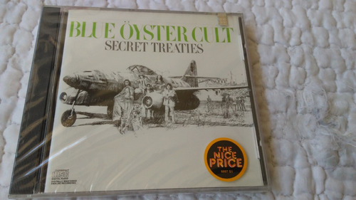 Cd Blue Oyster Cult - Secret Treaties ( Lacrado)