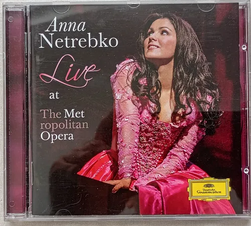 comprar Cd Anna Netrebko Live At The Metropolotan Opera - Semi-novo