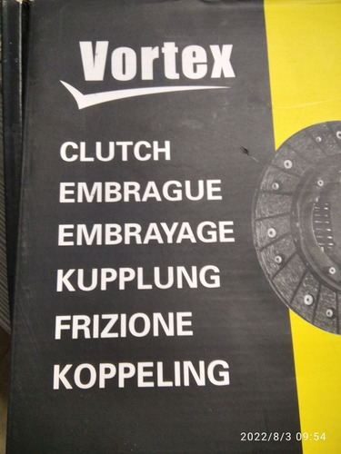 Kit De Embrague Aveo Marca Vortex N.622208600