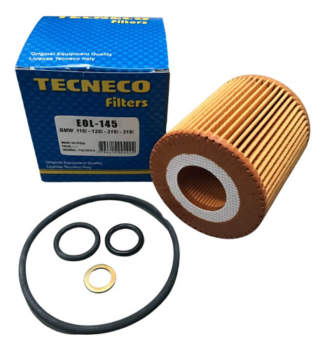 Filtro De Aceite Para Bmw 116i 118 120i Serie 1 3 1.8 316 18