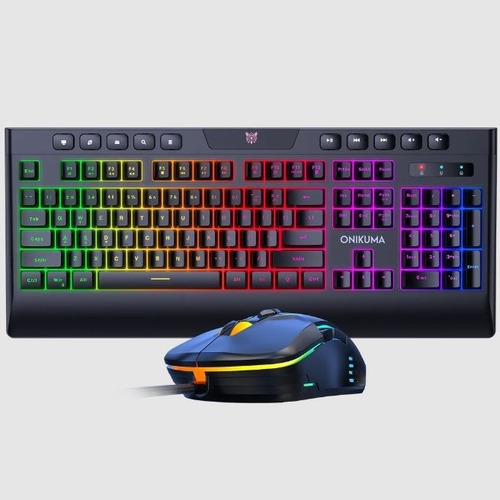 Kit Gamer Mouse Y Teclado Onikuma Tenelo.uy