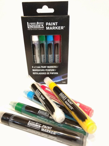 Marcador De Pintura Colores Básicos Liquitex X 6