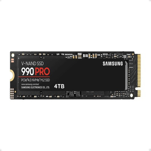 Ssd Samsung M.2 990 Pro Nvme 4.0 4tb Pcie 7450mb/s