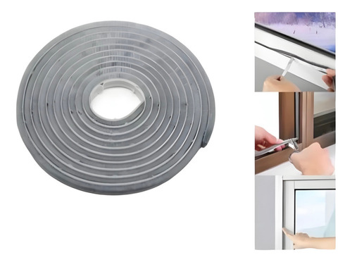 Cinta Aislamiento De Sonido Adhesiva Puertas Ventanas 5m