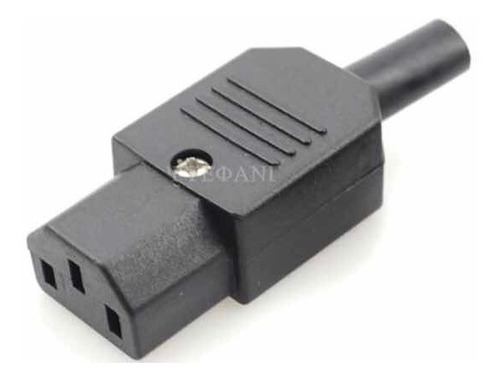 Conector Iec320 Nema C13 (hembra) 110-220vac 10a. Nuevo (Usado)