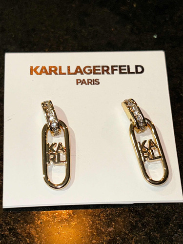 Aretes Karl Lagerfeld Originales