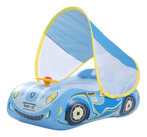 Flotador De Natación Inflable Para Bebés Con Forma De Coche,