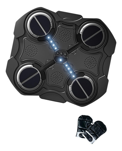 Máquina De Boxeo Musical Tren De Boxeo Electrónico Negro