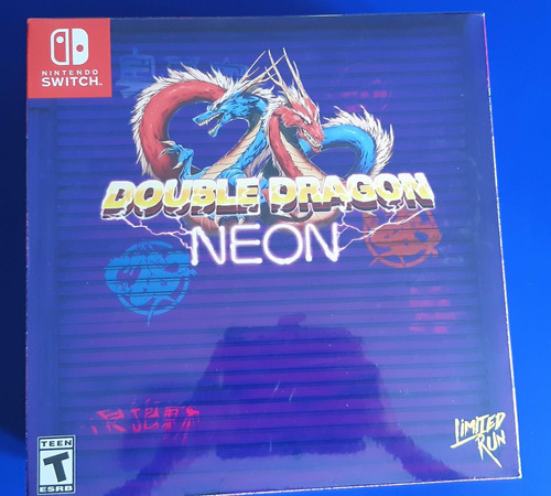 Set Box Double Dragon Neon Nintendo Switch Nuevo Sellado