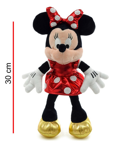 Peluche Minnie Brillosa 30cm Orig. Phi Phi Toys